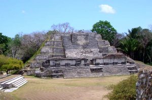 Altun Ha pyramid Belize