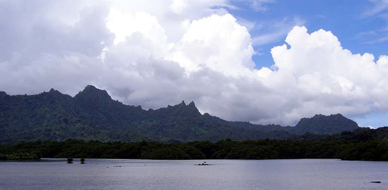 Kosrae sleeping lady