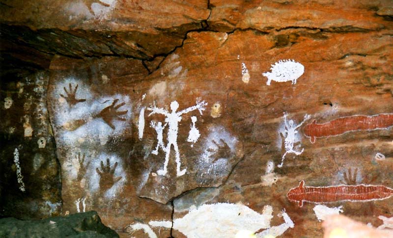 Aboriginal rock paintings