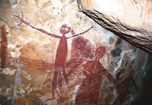 Ang-Gnarra Big Uncle rock painting