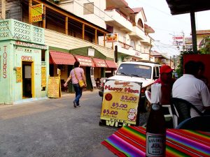 Belikan beer at cafe