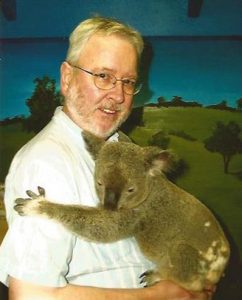 Robert Scheer with Koala