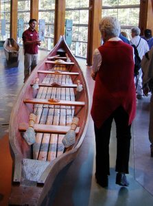 Salish canoe